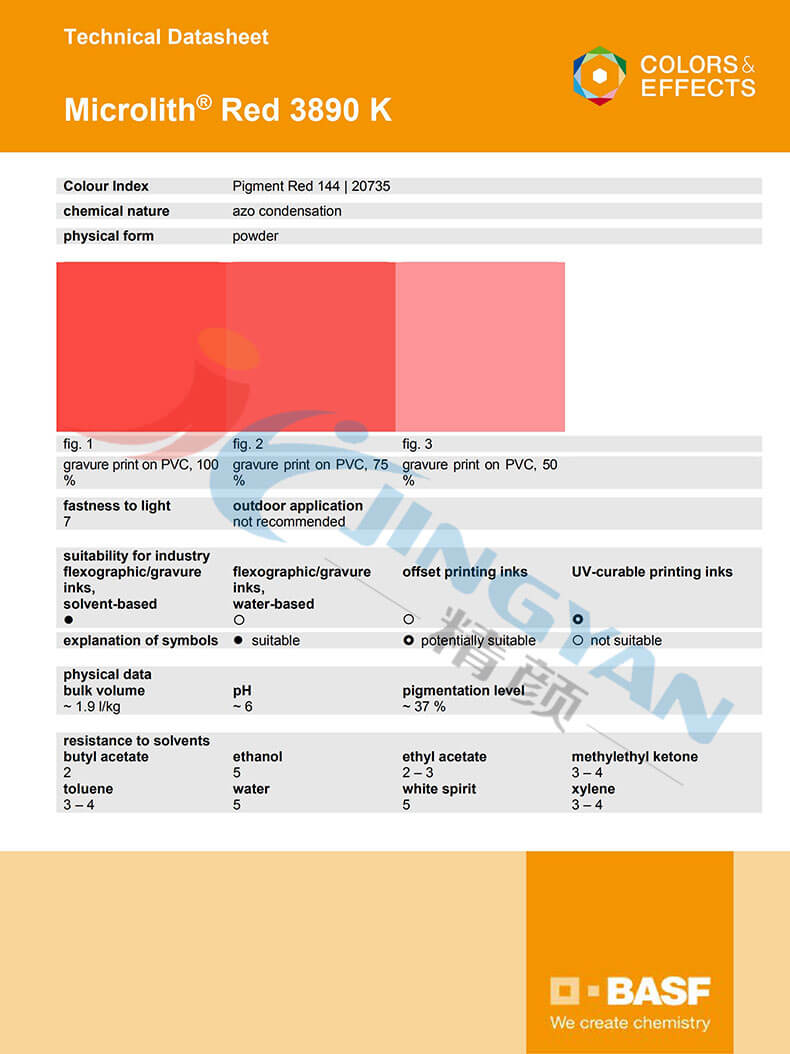 巴斯夫3890K納米顏料TDS技術(shù)數(shù)據(jù)報(bào)告